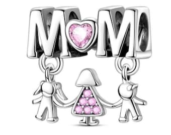 Pandora Mom Genuine 925 Sterling Silver Charm - S925 Sterling Silver
