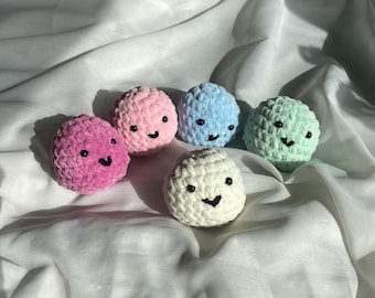 Stressballies | Anti-Stressball | Stressball gehäkelt