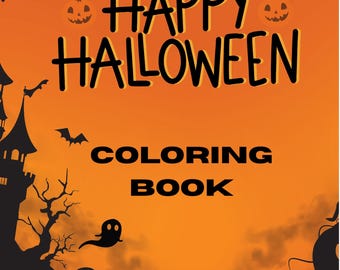 Halloween-kleurboek voor kinderen: leuke en gemakkelijke pagina's (pdf)