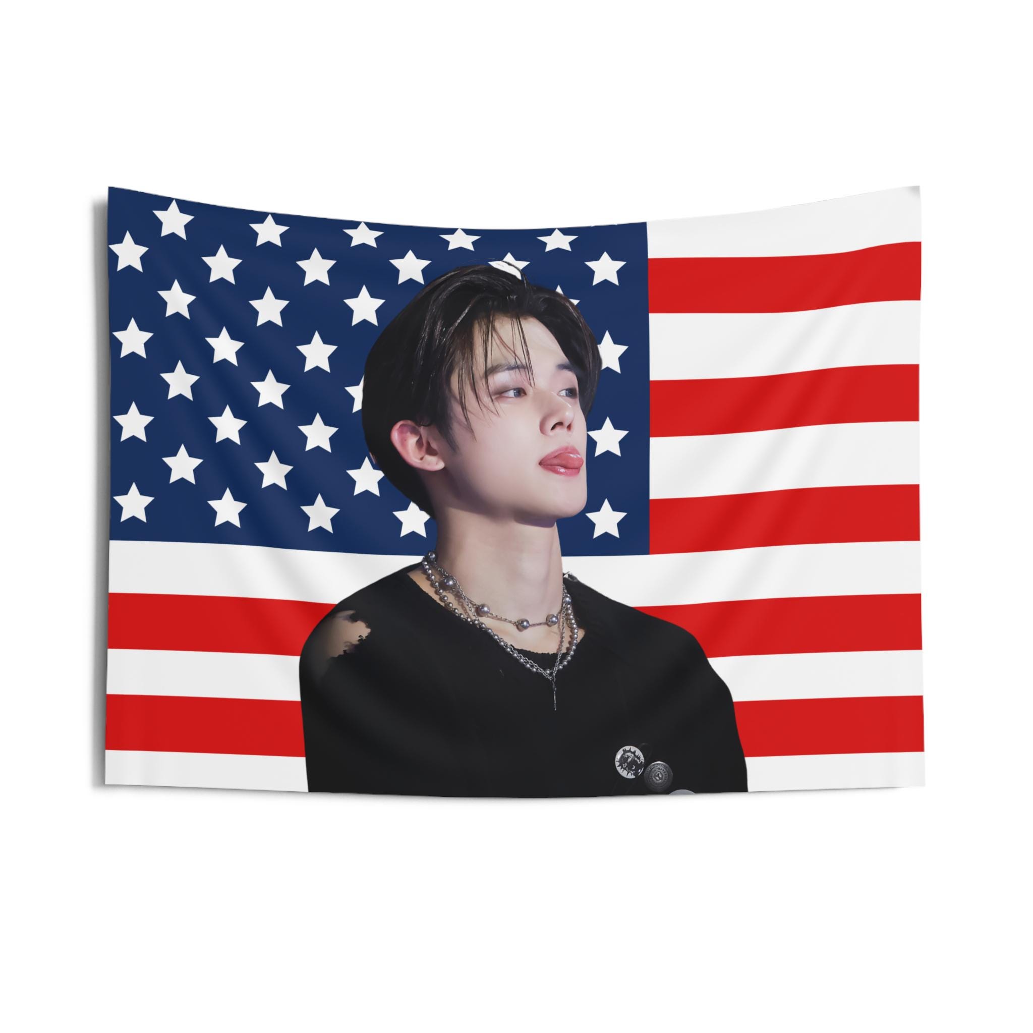 Soobin american flag México