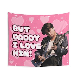 Enha Jay Rockstar ver2 But Daddy I Love Him Concert Banner, Enha Kpop Flag, Enha Desire Unleash, Enha World Tour 2025