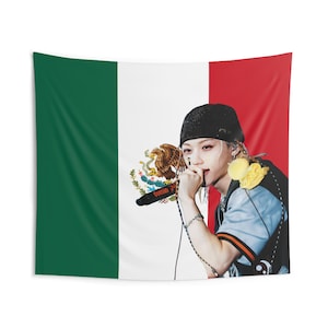 Felix Cute Mexican Flag, Stray Kids Concert Banner, SKZ Kpop Banner, Stray Kids Ate, Skz DominAte, Stray Kids 2025