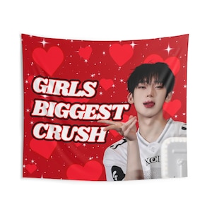 Sunoo Face Card Girls Biggest Crush Concert Banner, Enha Kpop Flag, Enha Desire Unleash, Enha World Tour 2025