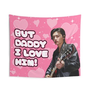 Enha Jay Rockstar But Daddy I Love Him Concert Banner, Enha Kpop Flag, Enha Desire Unleash, Enha World Tour 2025