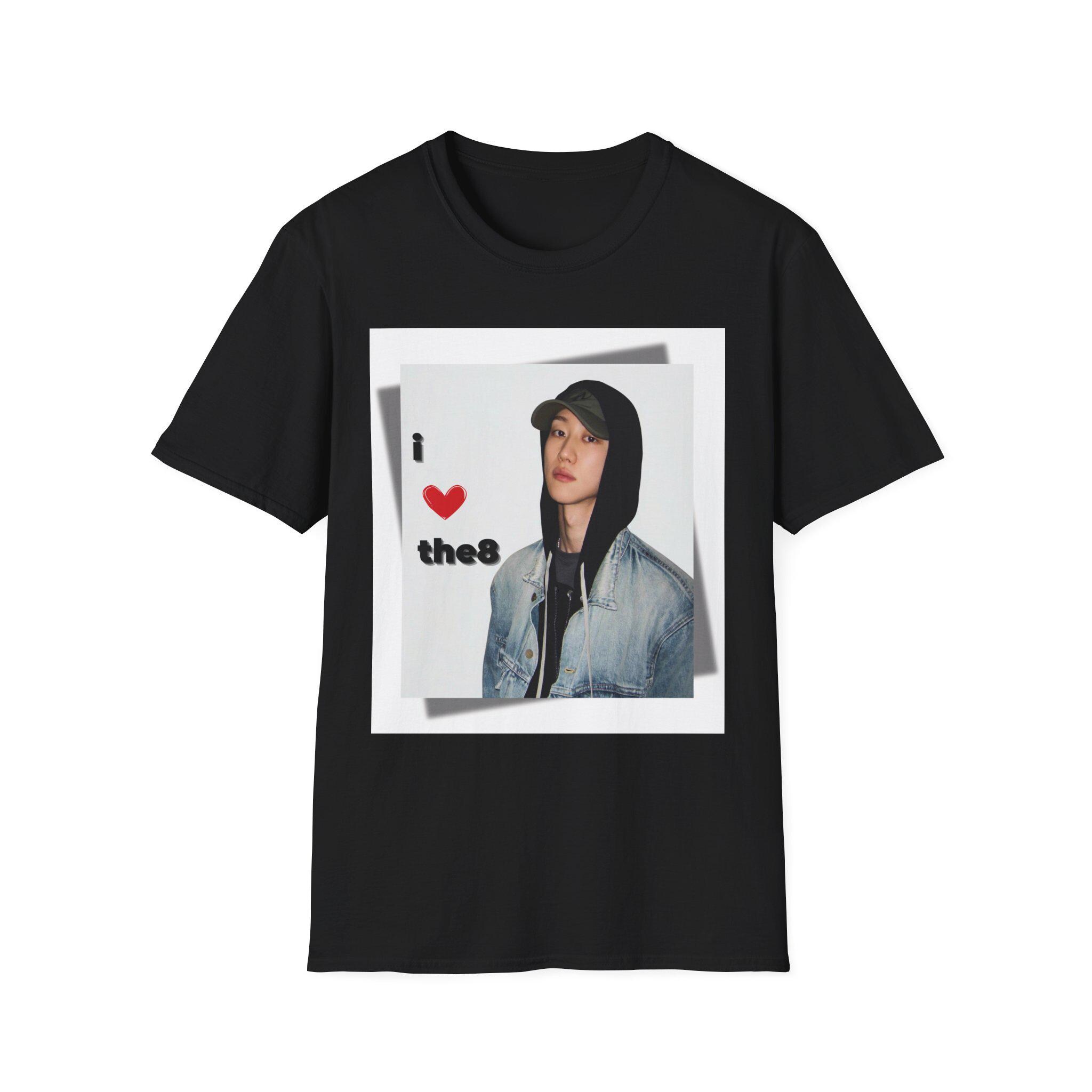 【in a row】[UNISEX] The8 Tape T-shirt TANZ T-Shirt - I SUPPORT someone with Tourette's