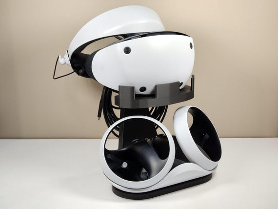 Virtual Reality Headset Stand for Playstation VR2 (PSVR2) With