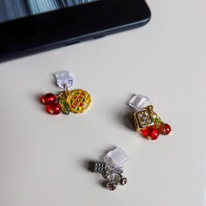 Kindle Charm, USB-C Dust Plug, Kindle Accessories, E-Reader Dust Plug, Bookish Gifts, Tech Accessories, Phone Charm , Cute Tech Accessories