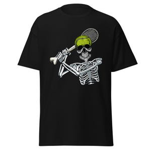 Tshirt de tennis, tshirt de papa de tennis, cadeau d&#39;entraîneur de tennis, tenue cadeau de tennis, chemise d&#39;amant de tennis, cadeau de joueur de tennis T-shirt classique unisexe