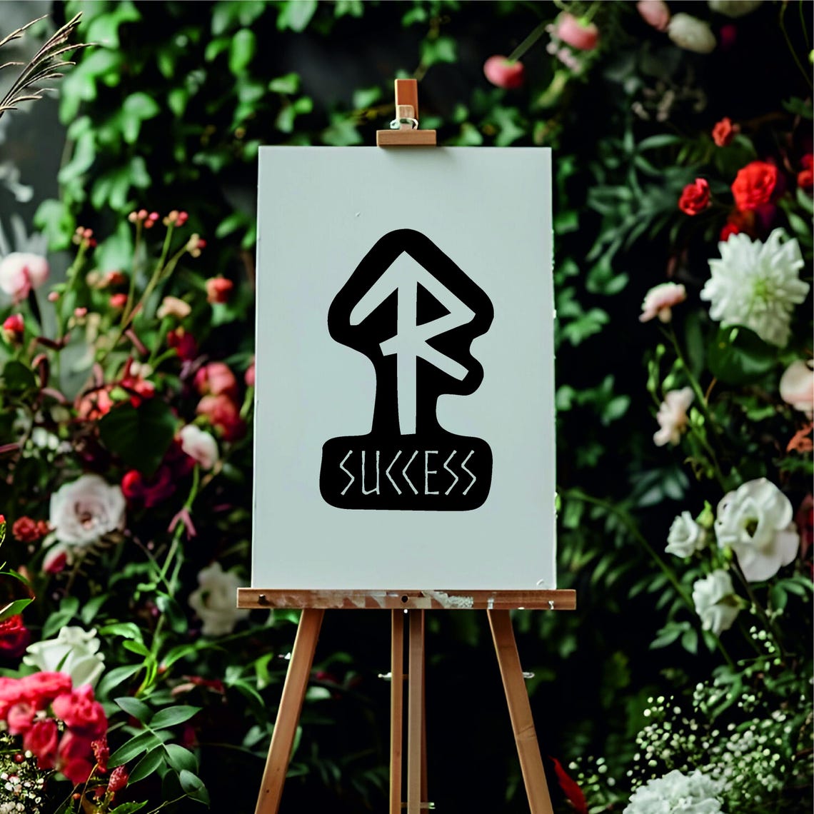 Success Runic Amulet Svg, Success Amulet, Amulet Rune Svg, Runes Svg ...