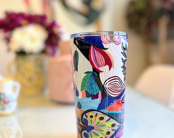 Elegant Personalized Tumbler - Home in Your Hand