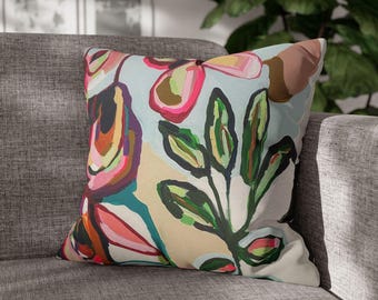 Vibrant Square Pillow for Stylish Home Decor