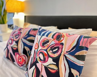 Beauty and Soul Infused Pillow - Ideal Gift for Art Enthusiasts