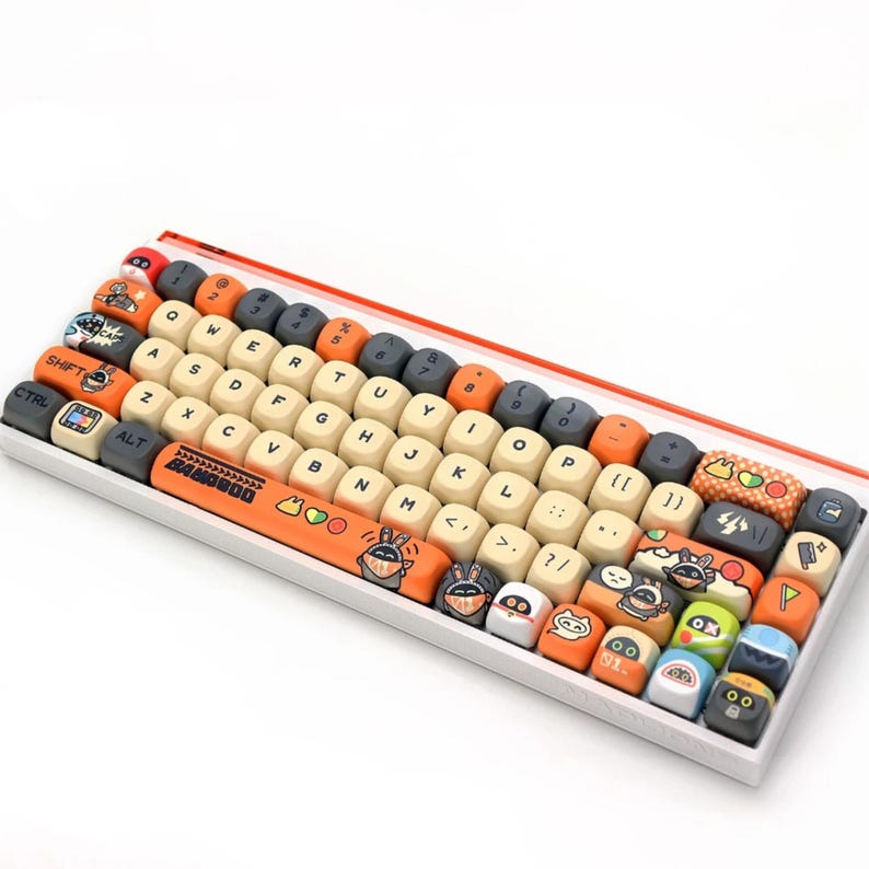 Zenless Zone Zero Bangboo 133 Keycap Set KOA Profile PBT Anime Custom ...