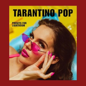 Tarantino Pop Lightroom Presets: Retro Film, Punchy Colors (Mobile & Desktop)