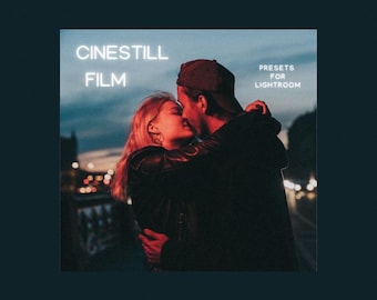 Cinestill Film Lightroom Presets: Cinematic Moody Photography (DNG + XMP Files)