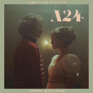 A24 Film Lightroom Presets: Nostalgic, Retro, Moody (Mobile & Desktop)