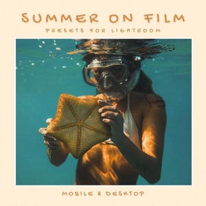 Summer Film Lightroom Presets: Warm Cinematic Mobile & Desktop