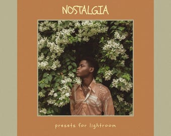 Nostalgic Lightroom Presets | 10 Vintage Film Cinematic Presets for Moody Photography | Dreamy Soft Filters