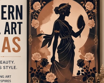 Aphrodite Poster: Greek Goddess of Beauty, Divine Feminine Art