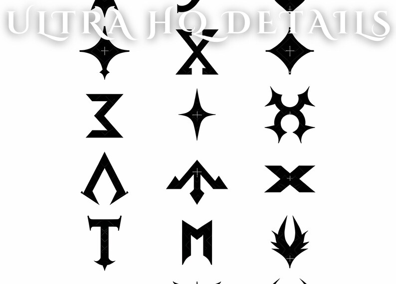 Elder Futhark Rune Alphabet Poster, Minimalist Norse Decor - Etsy