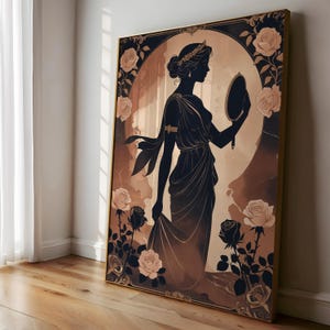 Aphrodite Poster: Greek Goddess of Beauty, Divine Feminine Art