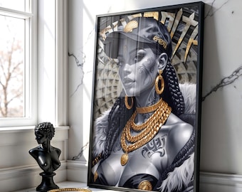 Aphrodite Poster: Hip Hop Greek Mythology Art Print