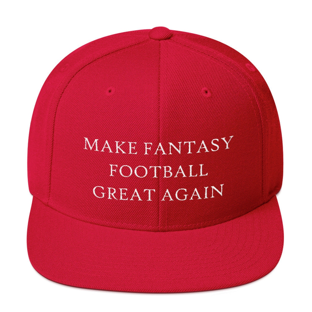 Make Fantasy Football Great Again Snapback Hat Draft Party League