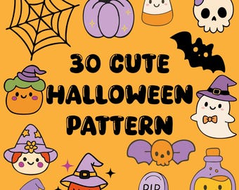 Halloween Punch Needle Coaster Pattern: 30 Spooky Embroidery Designs (Digital Download)