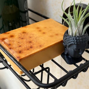 Handmade Turmeric Frankincense Goat Milk Soap: Natural Cleanser