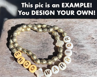 Pulsera de doble vuelta ~ DISEÑA LA TUYA