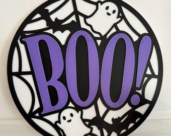Boo! Cute Halloween Decoration