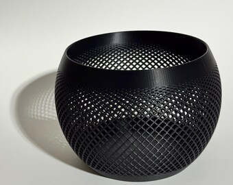 Decorative Bowls for Holidays, Halloween Candy, Decor - Mesh Bowl Design - Multiple Sizes, Colors and Materials - Available as a Set