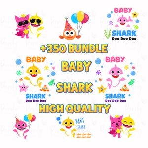 Bundle Layered PNG 350, Cut Files for Cricut and Silhouette, Supplies, Cake topper, (DTF) Direct to Film, Sublimation Printing, Baby B