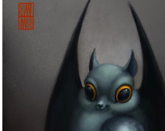 The Vampir , Signed & Numbered Fine Art Print by Mab Graves