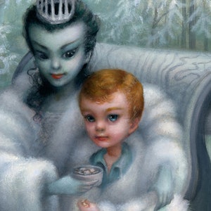 Narnia The White Witch 5x7 signed, numbered, limited edition fine art print by Mab Graves image 2