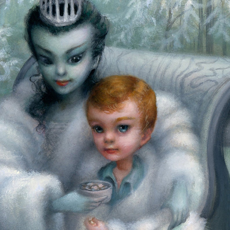 Narnia The White Witch 5x7 signed, numbered, limited edition fine art print by Mab Graves image 2