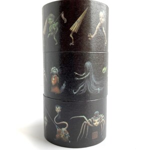 The Yokai Parade Decorative 30mm washi tape roll by Mab Graves image 8