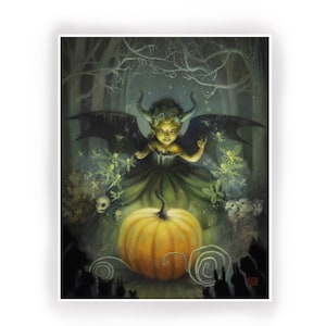 The Fairy Godmother - Limited Edition - signed - 8x10 pop surrealism Fine Art Print - by Mab Graves