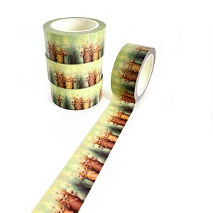 Little Flame- 20mm Washi Tape roll by Mab Graves
