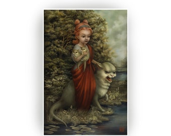 Beloved- 12x18 limited edition, signed, numbered fine art print by Mab Graves