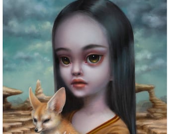 The Eremologists Daughter - 8x10 limited edition, signed, numbered, fine art print by Mab Graves