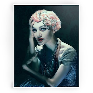 Glampire - Limited Edition, signed 8x10 fine art portrait collaboration by Laurence the Prince and Mab Graves