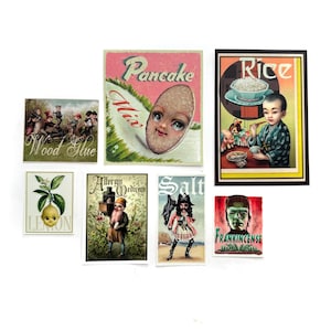 Mab Graves Retro Cleaning Labels - DIY Sustainable Living Stickers