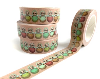 Roly Poly Baby - 15mm Washi Tape roll by Mab Graves