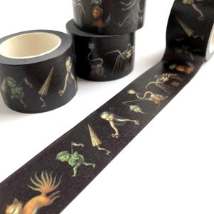 The Yokai Parade Decorative 30mm washi tape roll by Mab Graves image 4