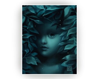 Gossamer -  Limited Edition signed and numbered 8x10 pop surrealism Fine Art Print by Mab Graves