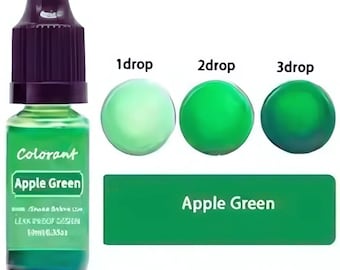 Colorante liquido per candele, 20 colori per la produzione di candele - Colorante per candele altamente concentrato per cera di soia - Ogni flacone da 10 ml