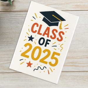 Biglietto di laurea personalizzato, biglietto con tappo di malta, laurea universitaria, diploma di scuola superiore, giorno della laurea,