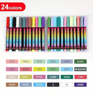 Colors Colored Pencils Set for Coloring Books, 12\24 Professional Vibrant Artists Coloring Pencils for Drawing Sketching Blending Shading
