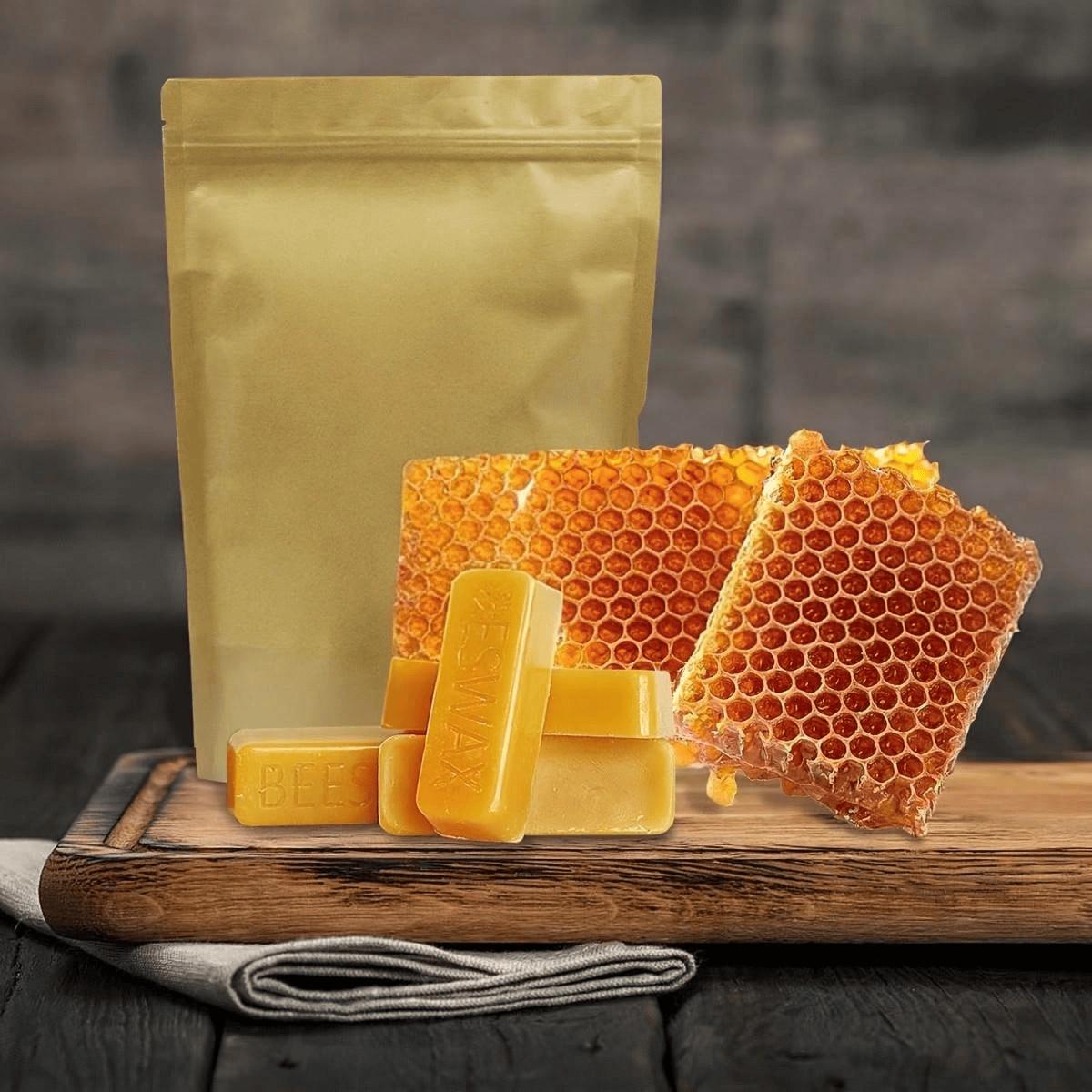 Barrette di cera d'api 80 g 🐝 Cera pura proveniente dal nostro apiario